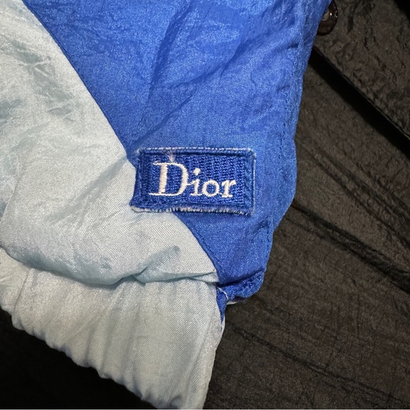 Vintage Christian Dior MONSIEUR Classic Nylon Multicolor Windbreaker Jacket - Picture 11 of 11